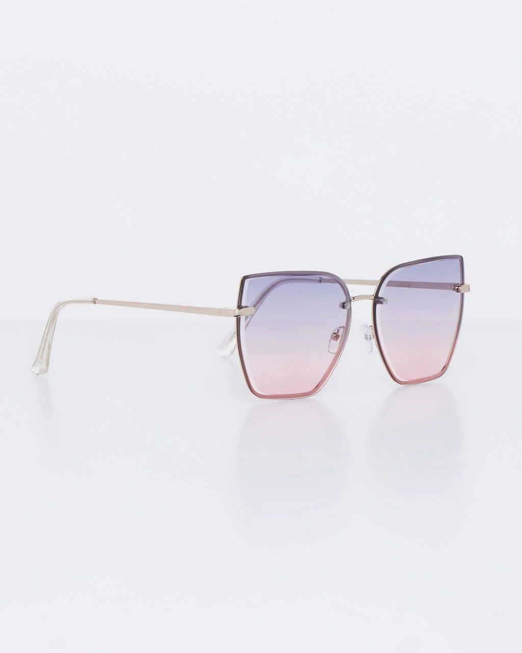 Hollywood Frameless Square Sunglasses - Image 7