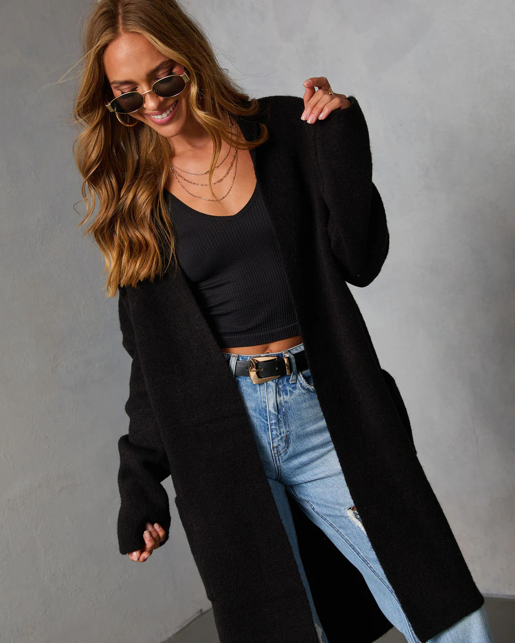 Homebound Knit Duster Cardigan - Image 8