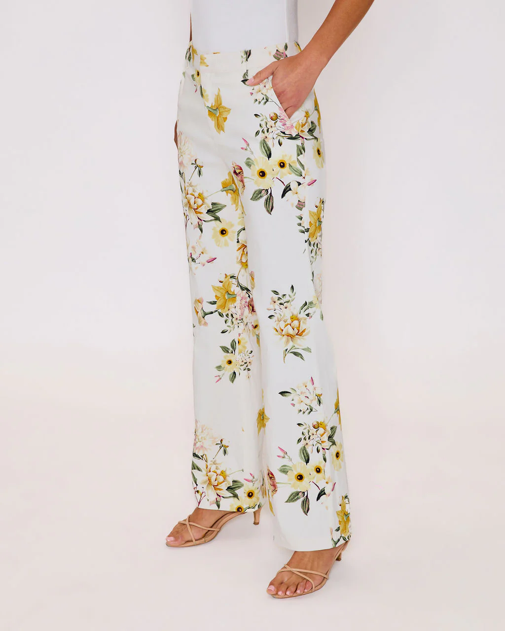 Honey Morning Floral Print Pants - Image 3