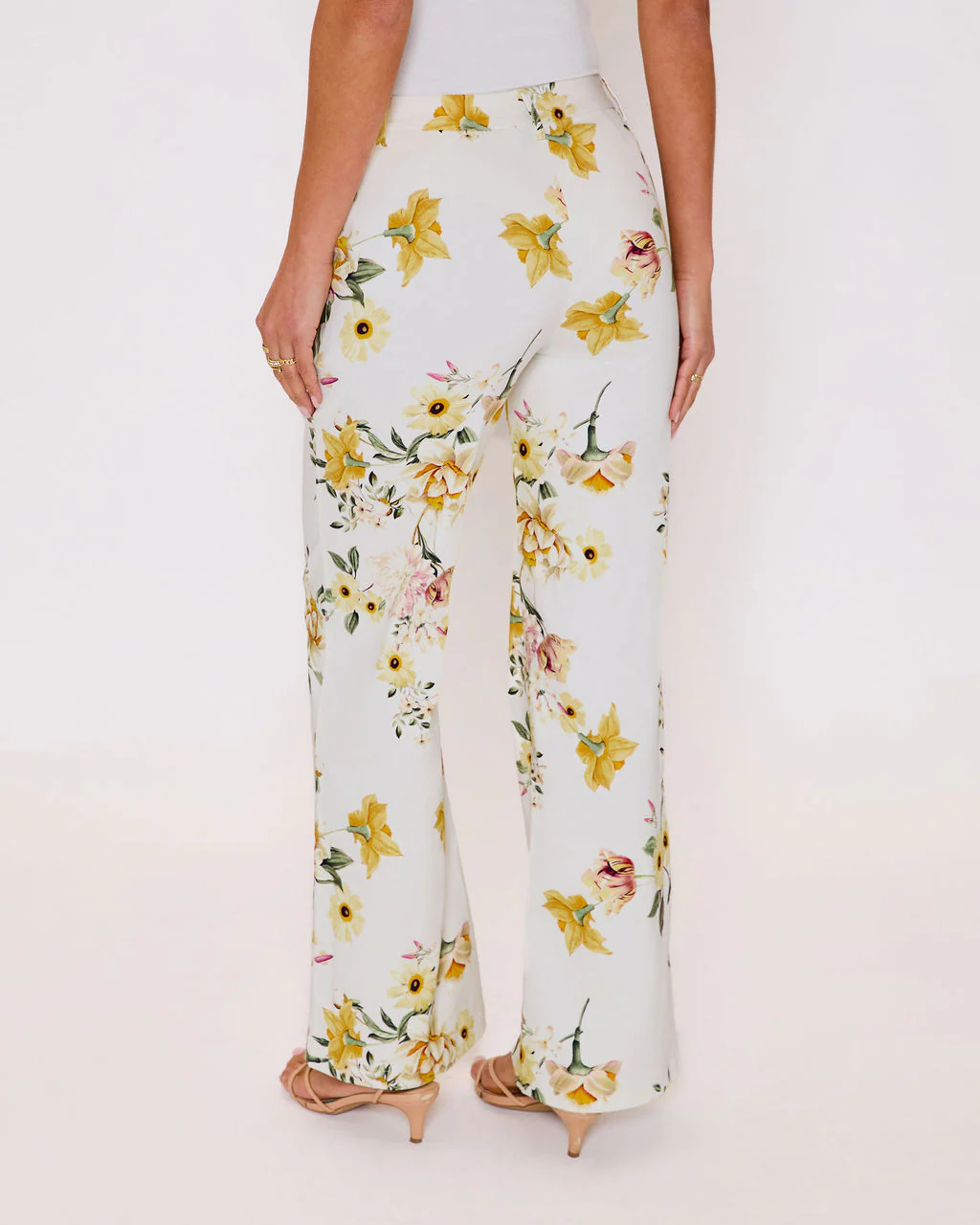 Honey Morning Floral Print Pants - Image 4