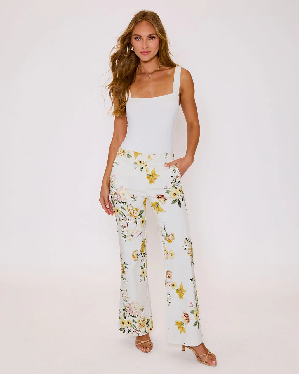 Honey Morning Floral Print Pants - Image 5