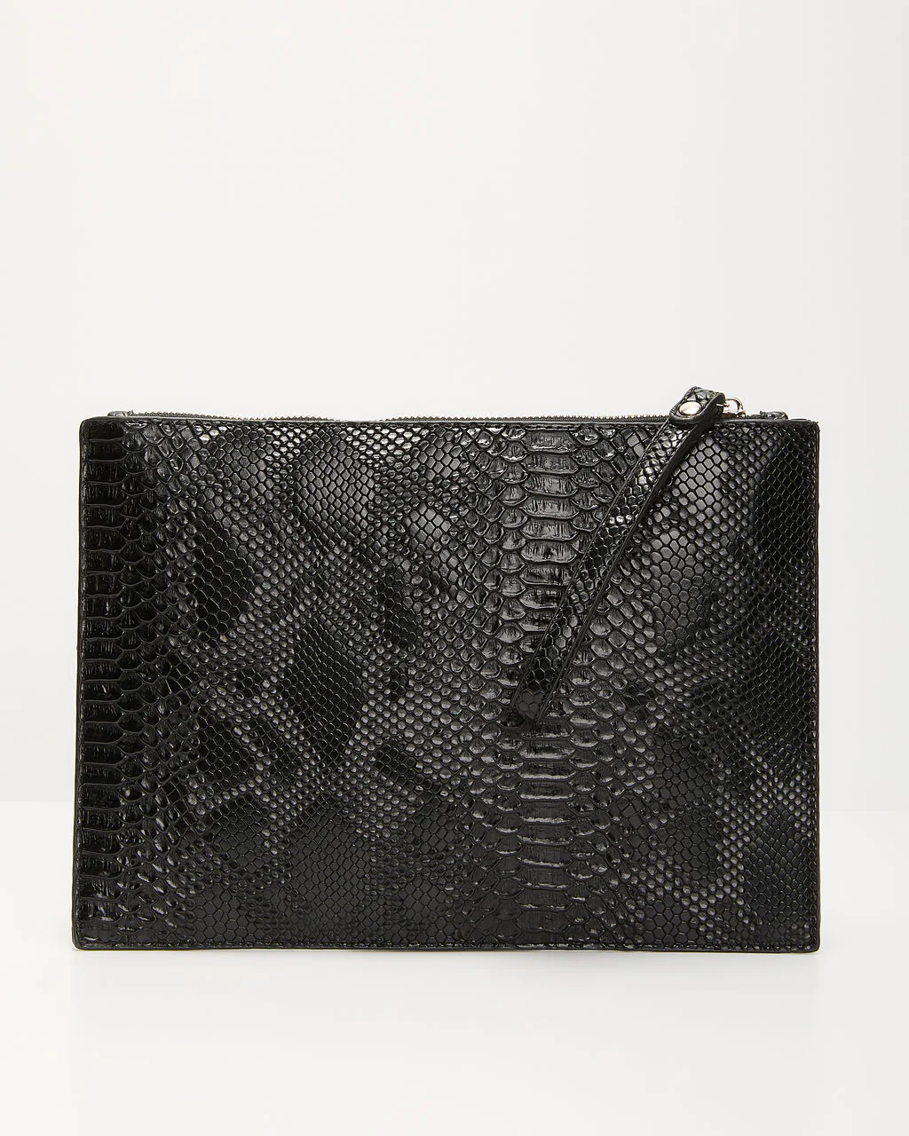 In My Skin Textured Zip Clutch - Image 2