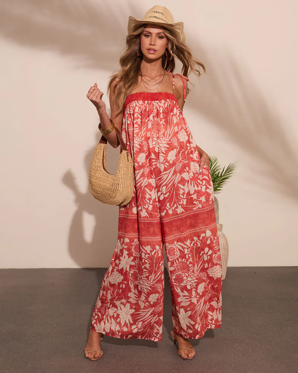Island Frequency Floral Print Jumpsuit - Image 5