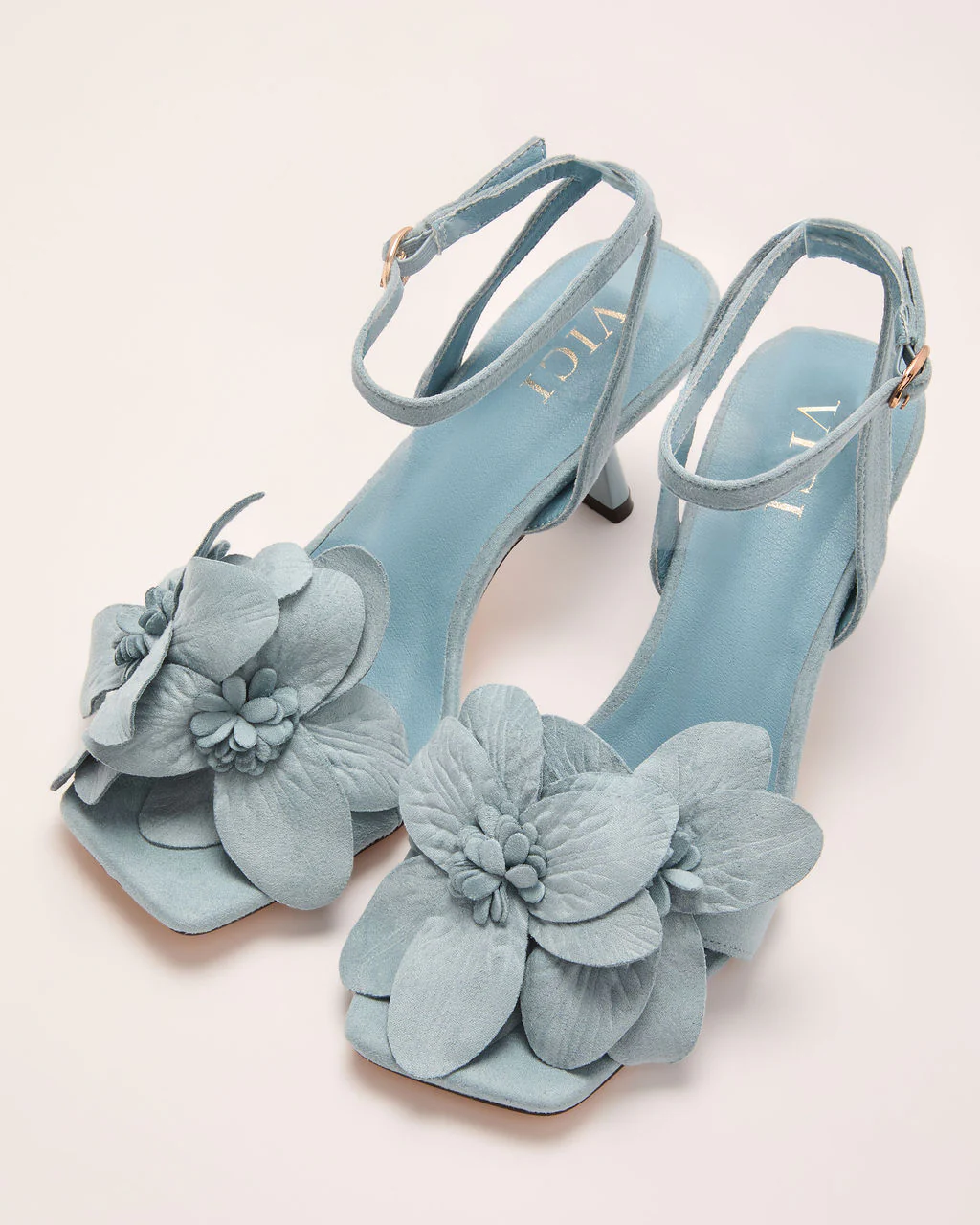 Island Petal Floral Applique Heels - Image 2