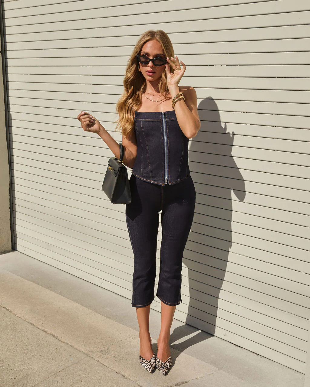 Ivanie Slim Leg Capri Pants - Image 6
