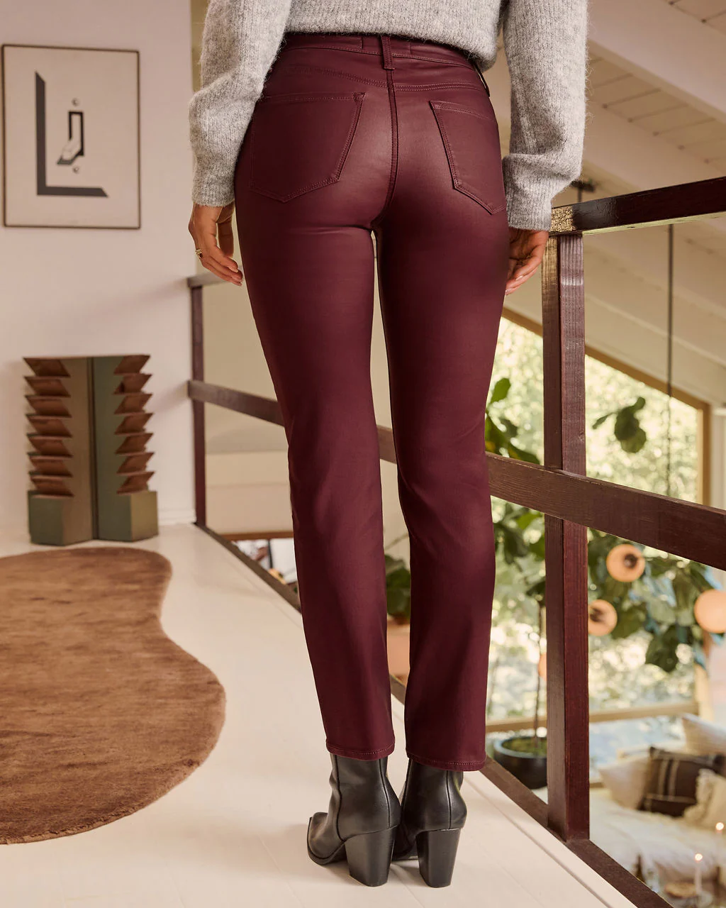 Jameson Super Stretch Coated Denim Jeans - Image 4