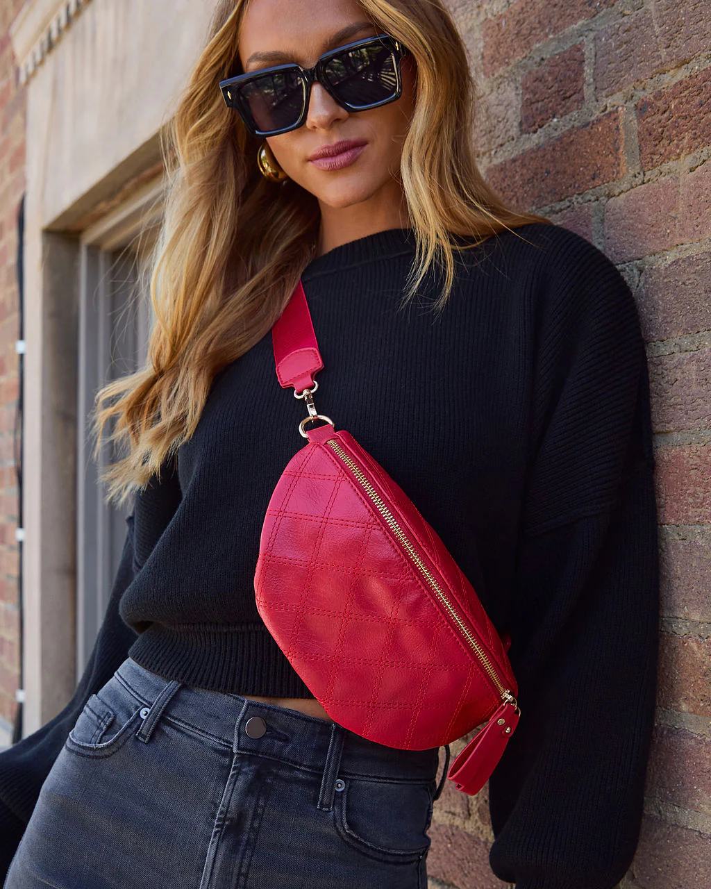 Jenny Faux Leather Belt Bag - Image 17
