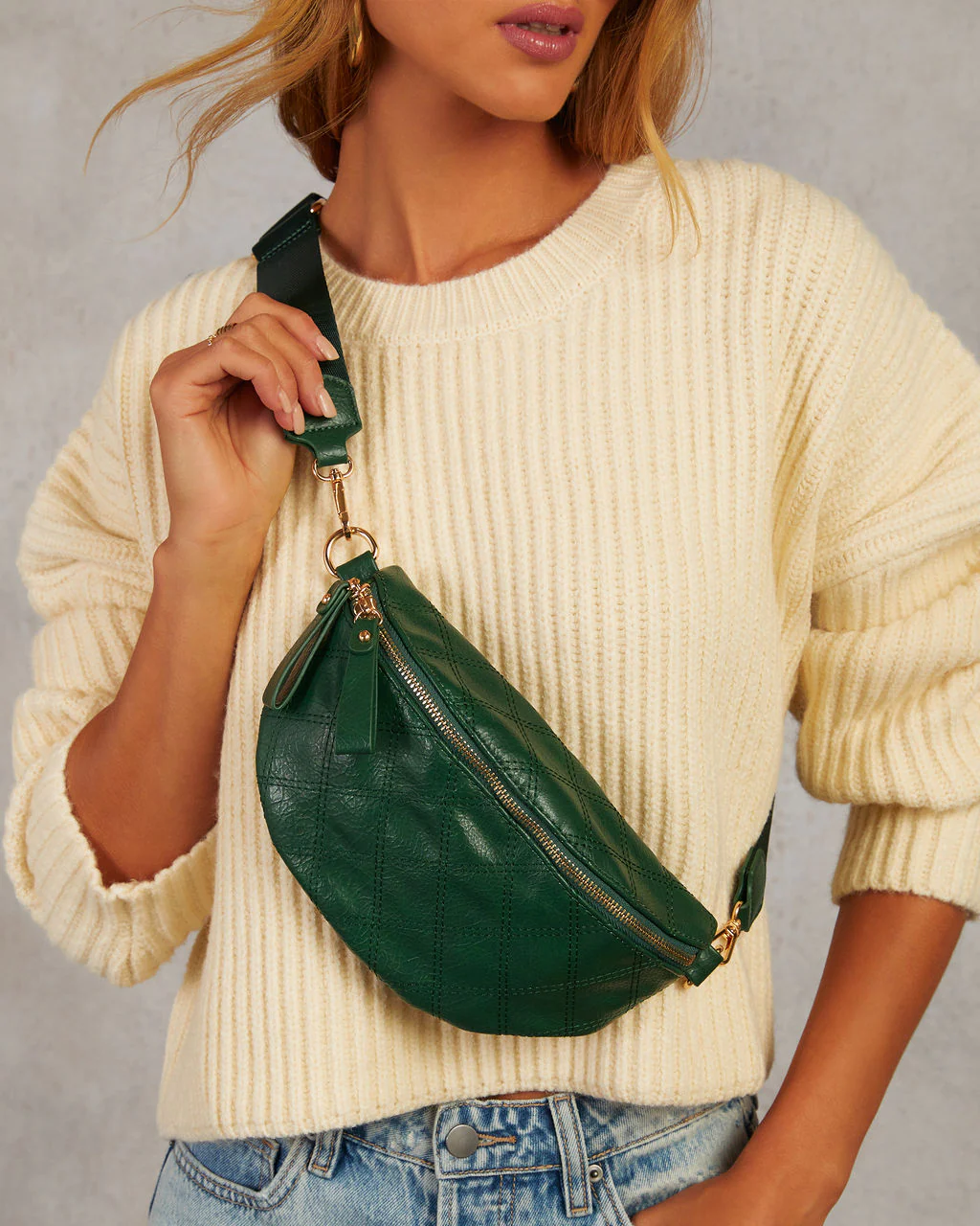 Jenny Faux Leather Belt Bag - Image 21