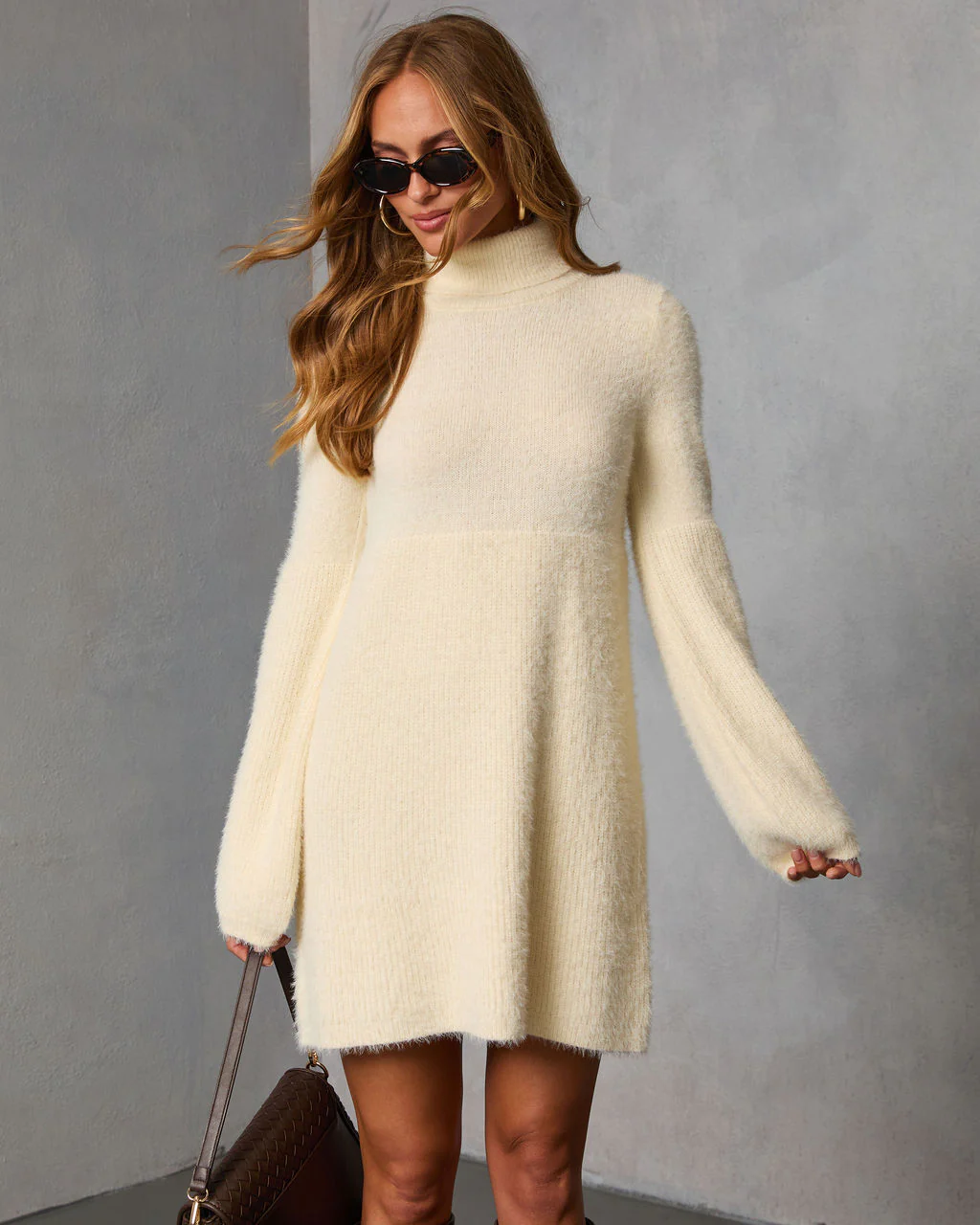 Jesiel Turtleneck Mini Sweater Dress - Image 5