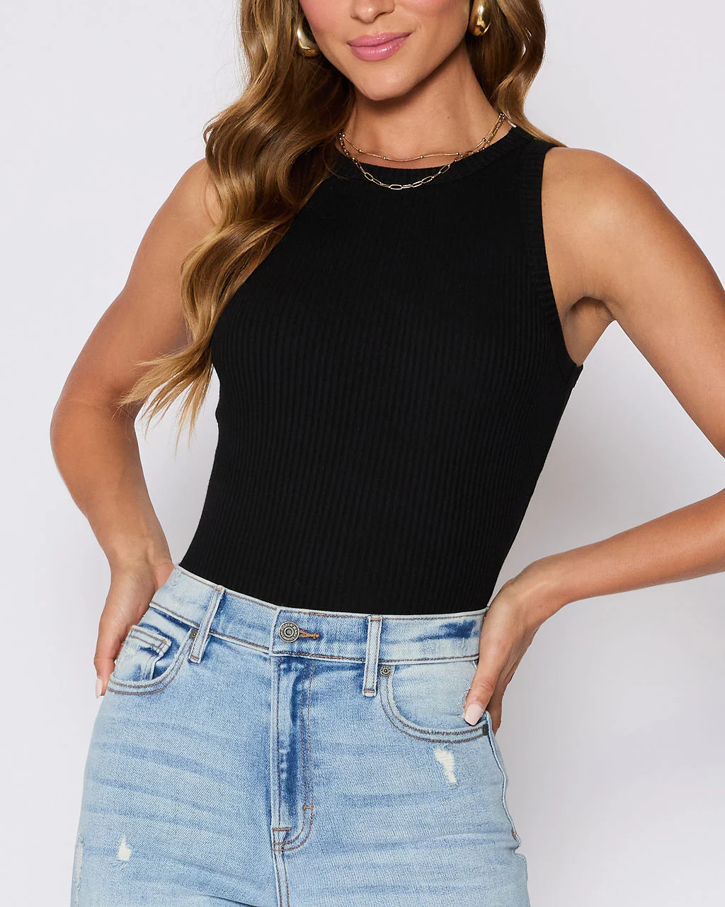 Jocey Ribbed Tank - Image 13