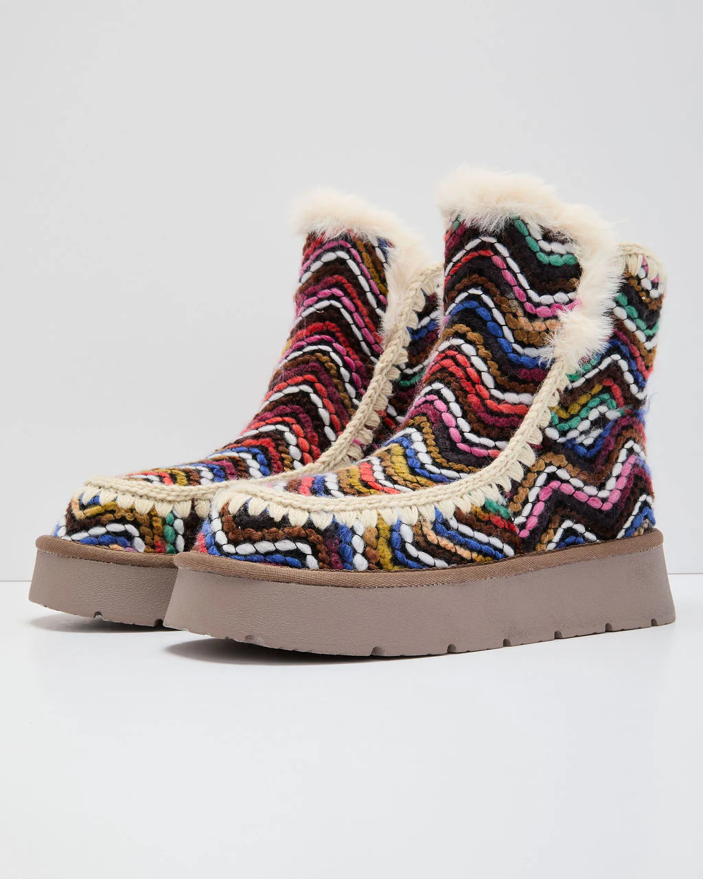 Joppie Faux Suede Fur Lined Booties - Image 2