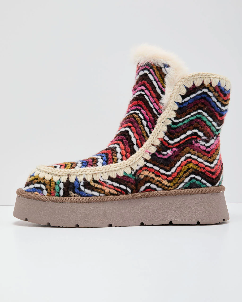 Joppie Faux Suede Fur Lined Booties - Image 4
