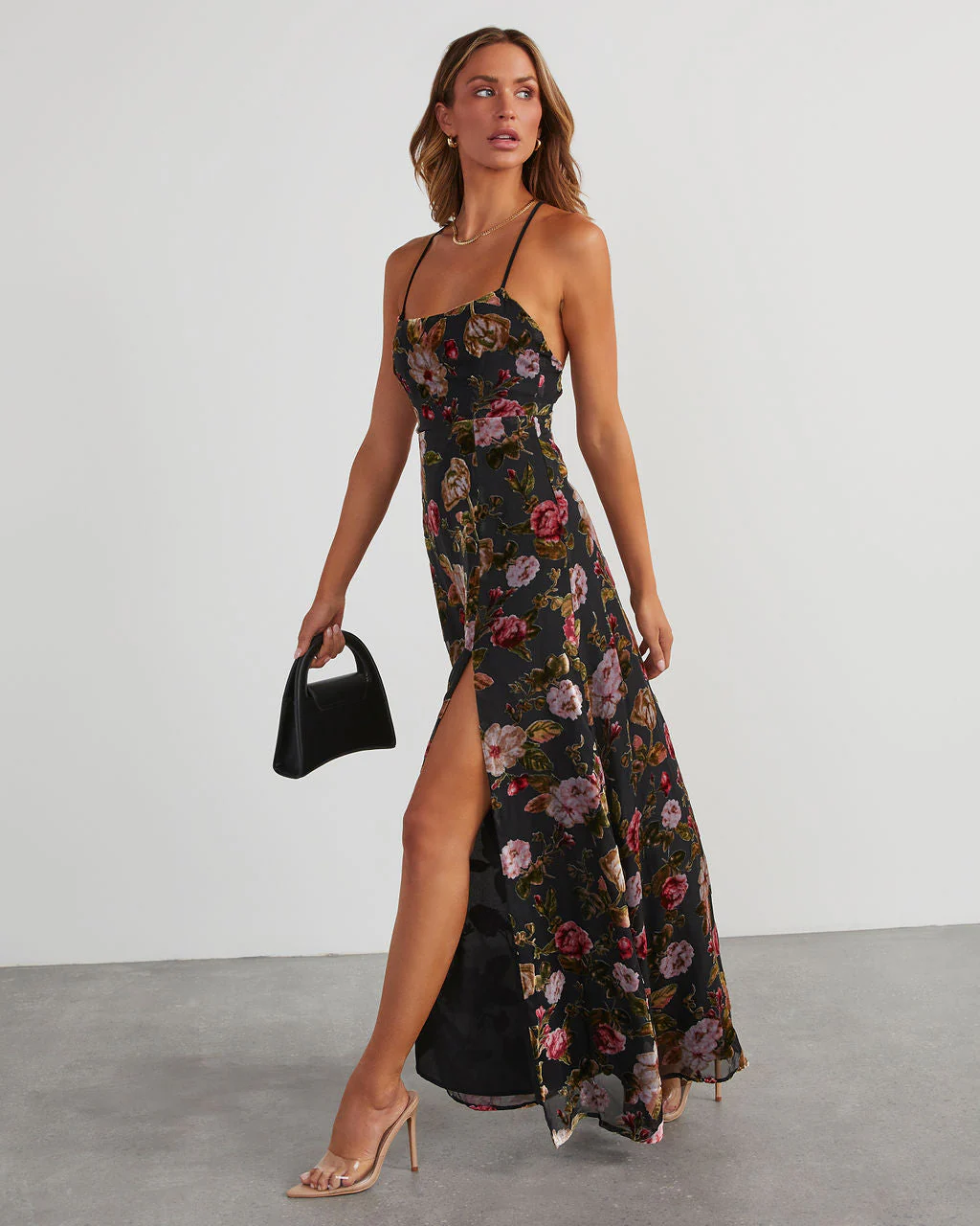 Jordie Floral Maxi Dress - Image 3