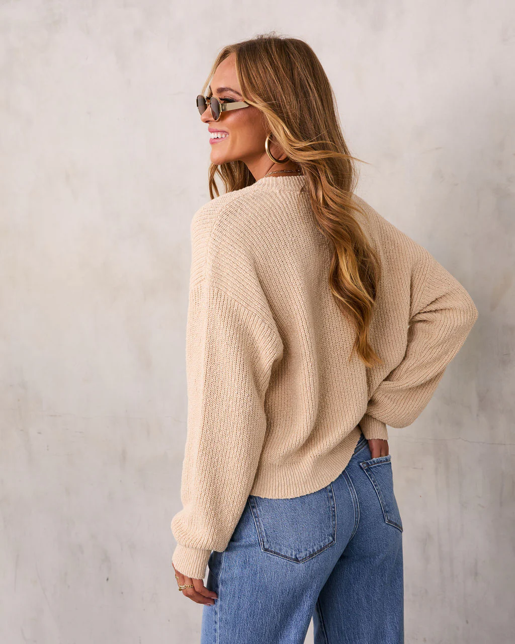 Jovanna Buttoned Cardigan Sweater - Image 10