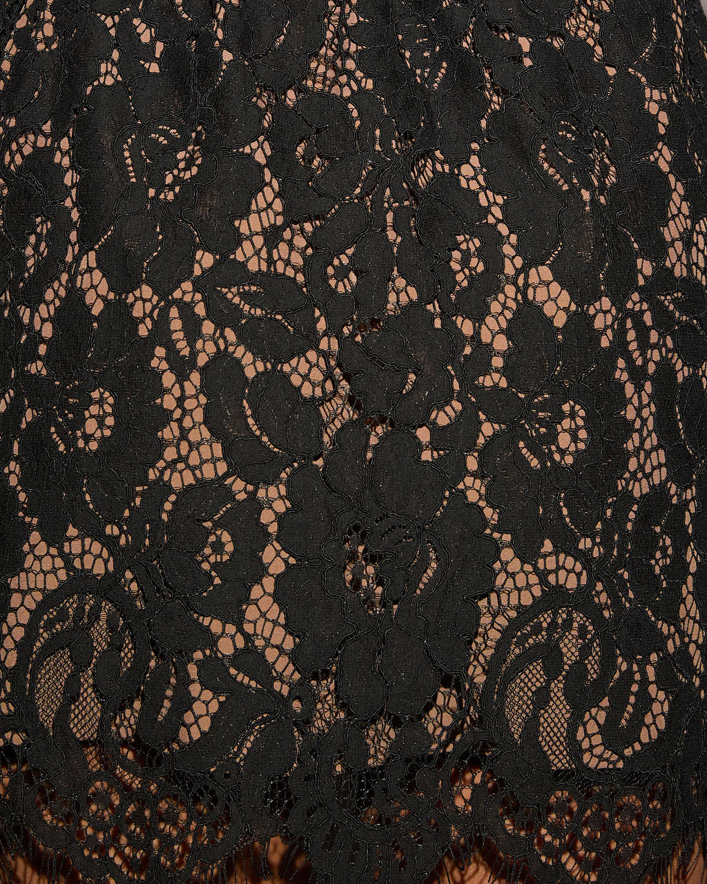 Joyful Bond Belted Lace Mini Dress - Image 6