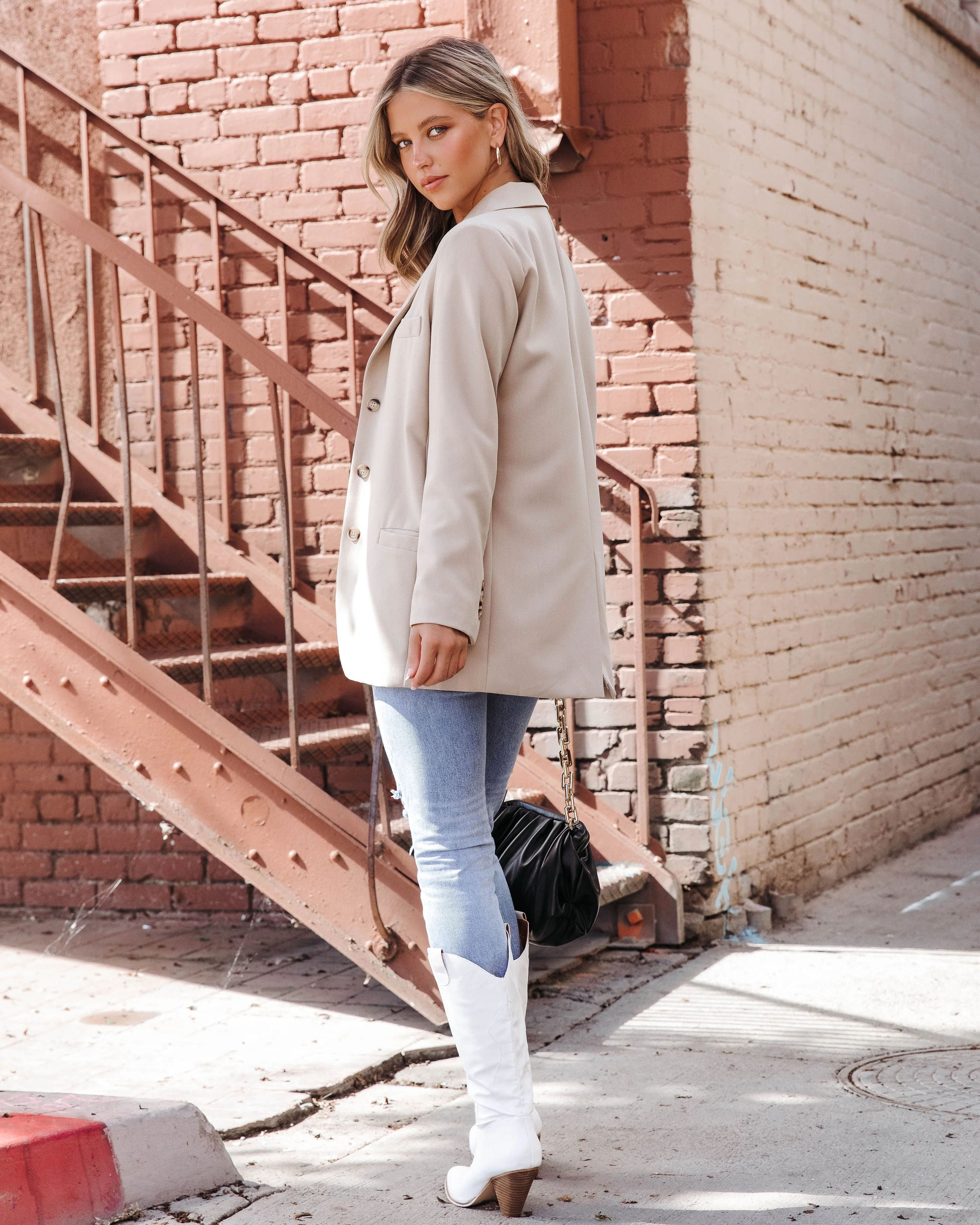 Judy Pocketed Blazer - Image 3