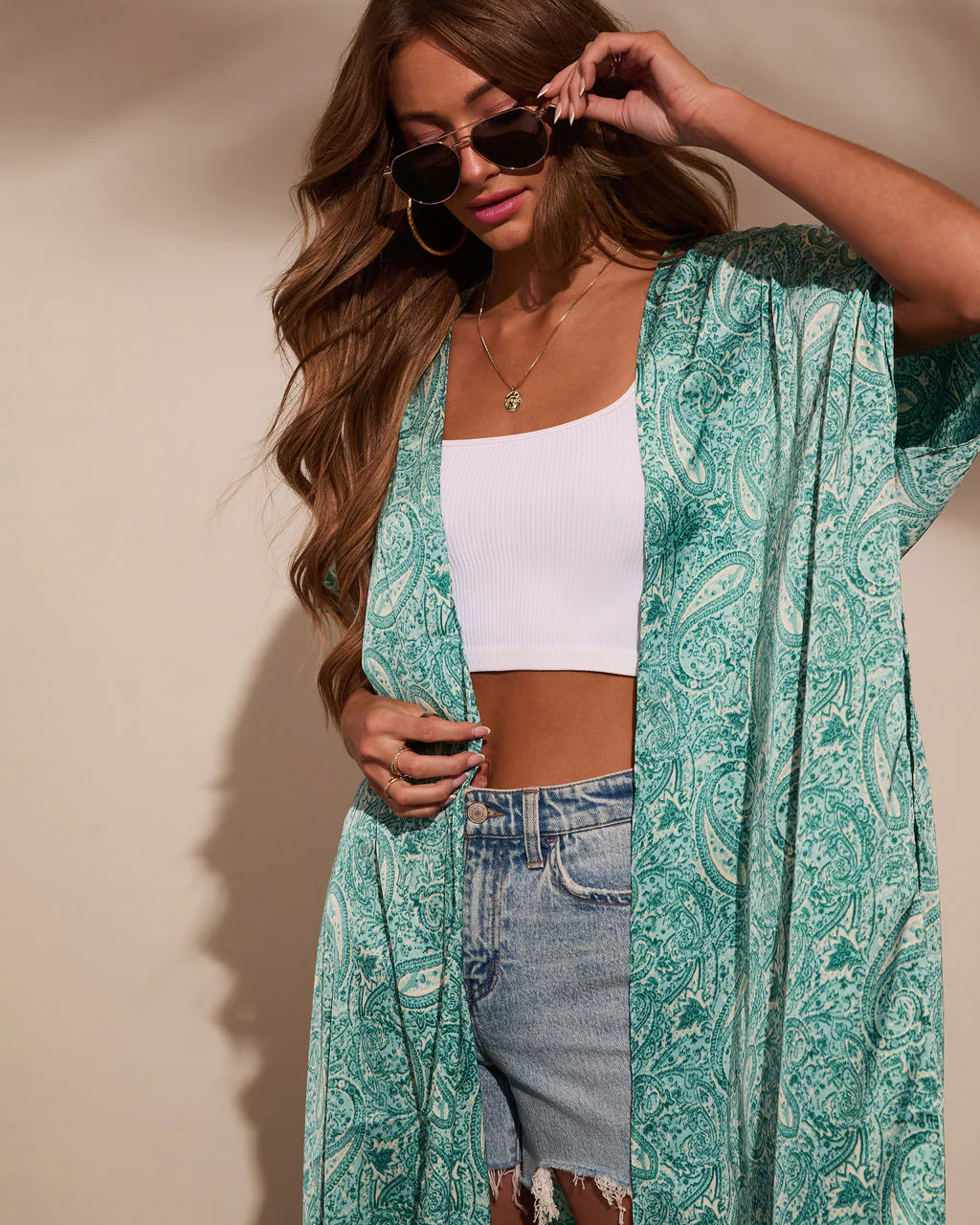 Juli Paisley Kimono - Image 2