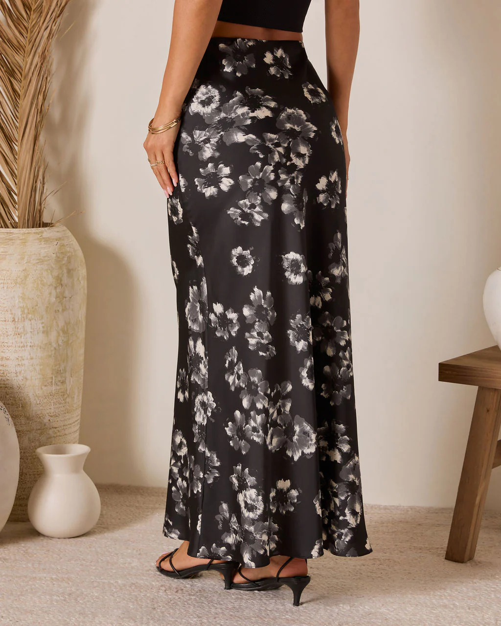Juliete Floral Maxi Skirt - Image 4