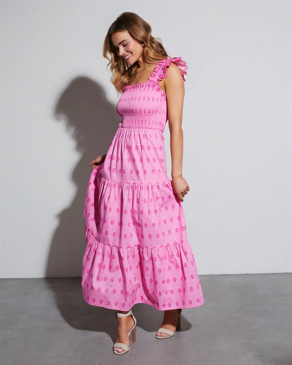 Junie Short Sleeve Maxi Dress - Image 3