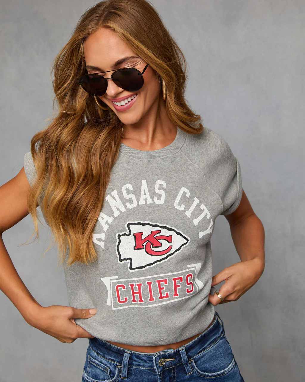 KC Chiefs Zone Short Sleeve Graphic Tee - Image 3