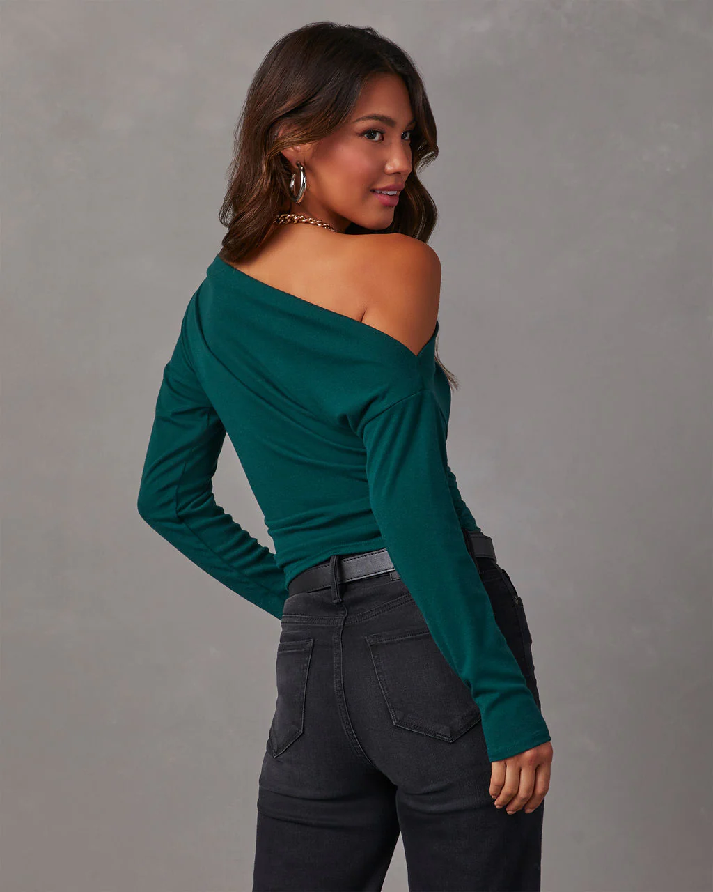 Karina Asymmetrical Crop Top - Image 10