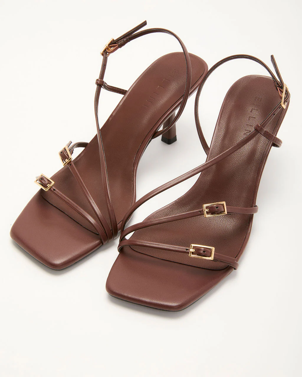 Katena Strappy Open Toe Heels - Image 2