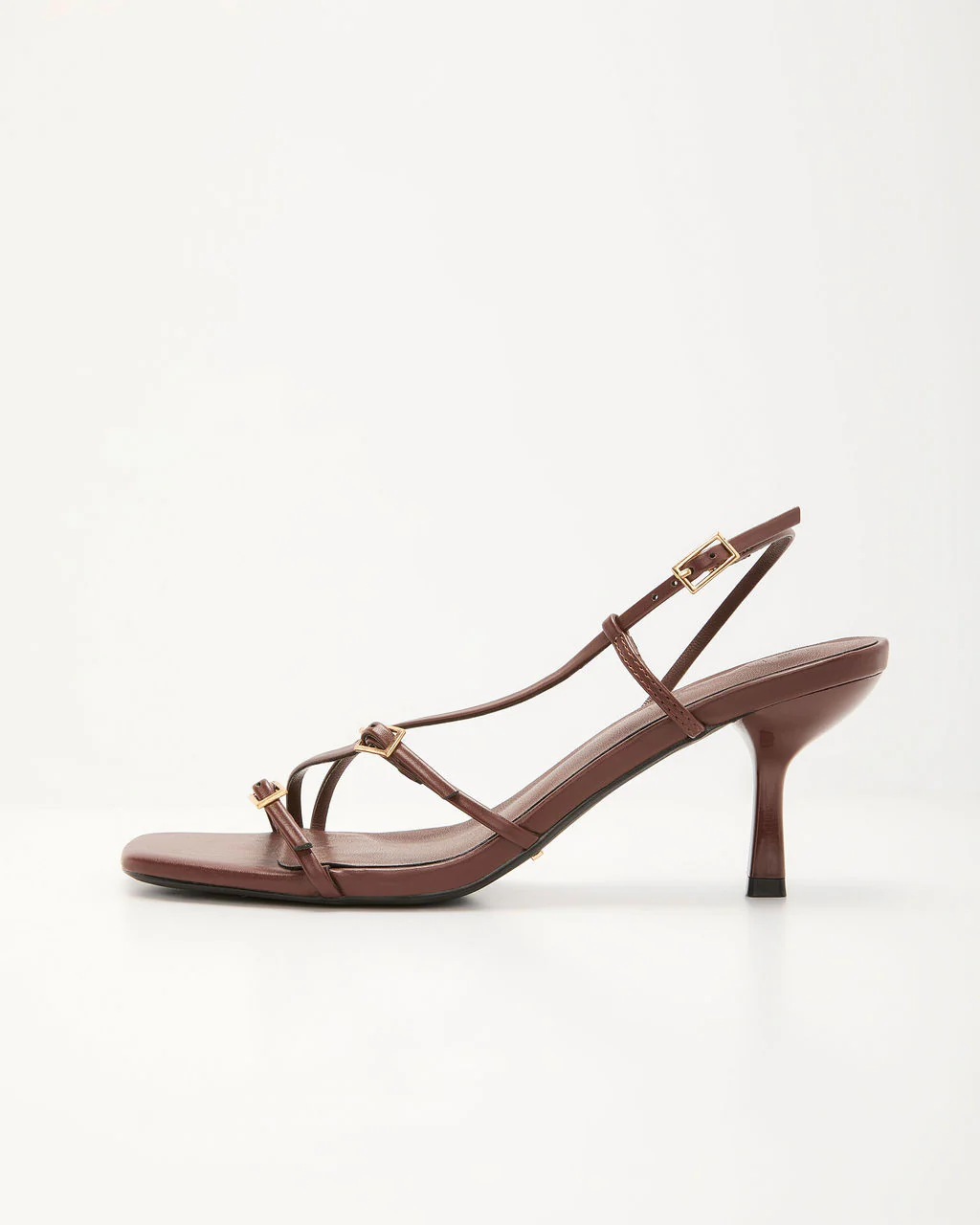 Katena Strappy Open Toe Heels - Image 4
