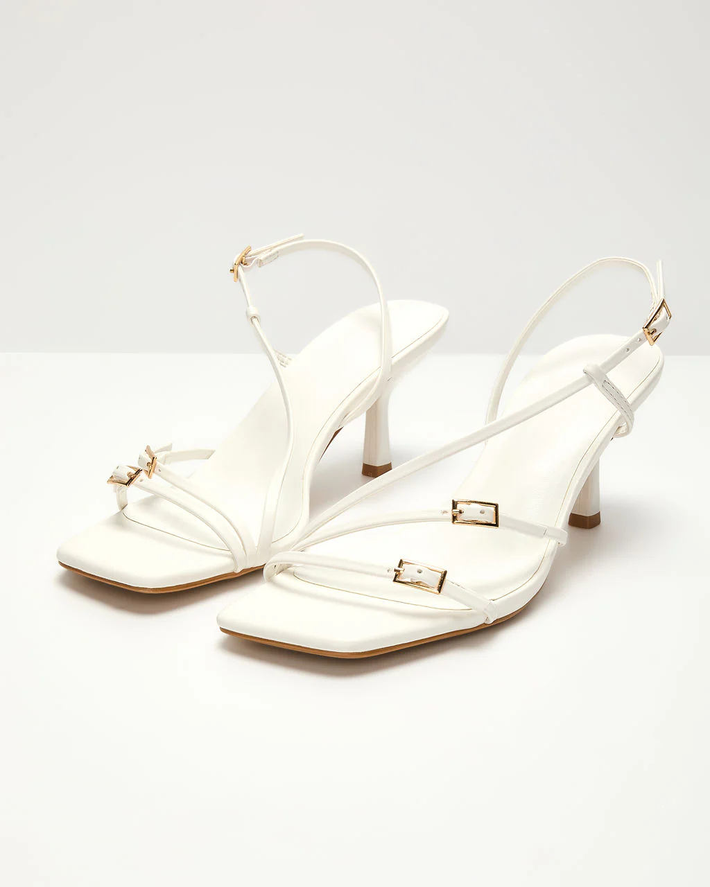 Katena Strappy Open Toe Heels - Image 8