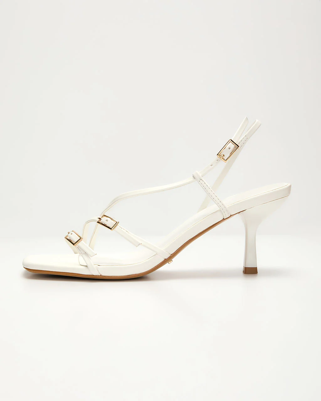 Katena Strappy Open Toe Heels - Image 9