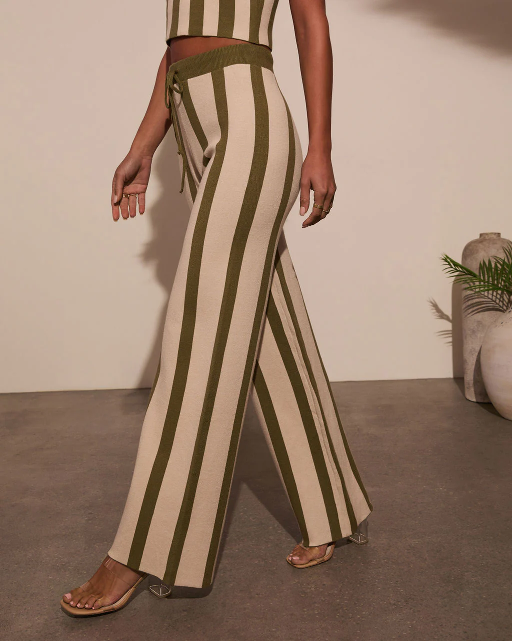 Kayson Striped Flare Pants - Image 3