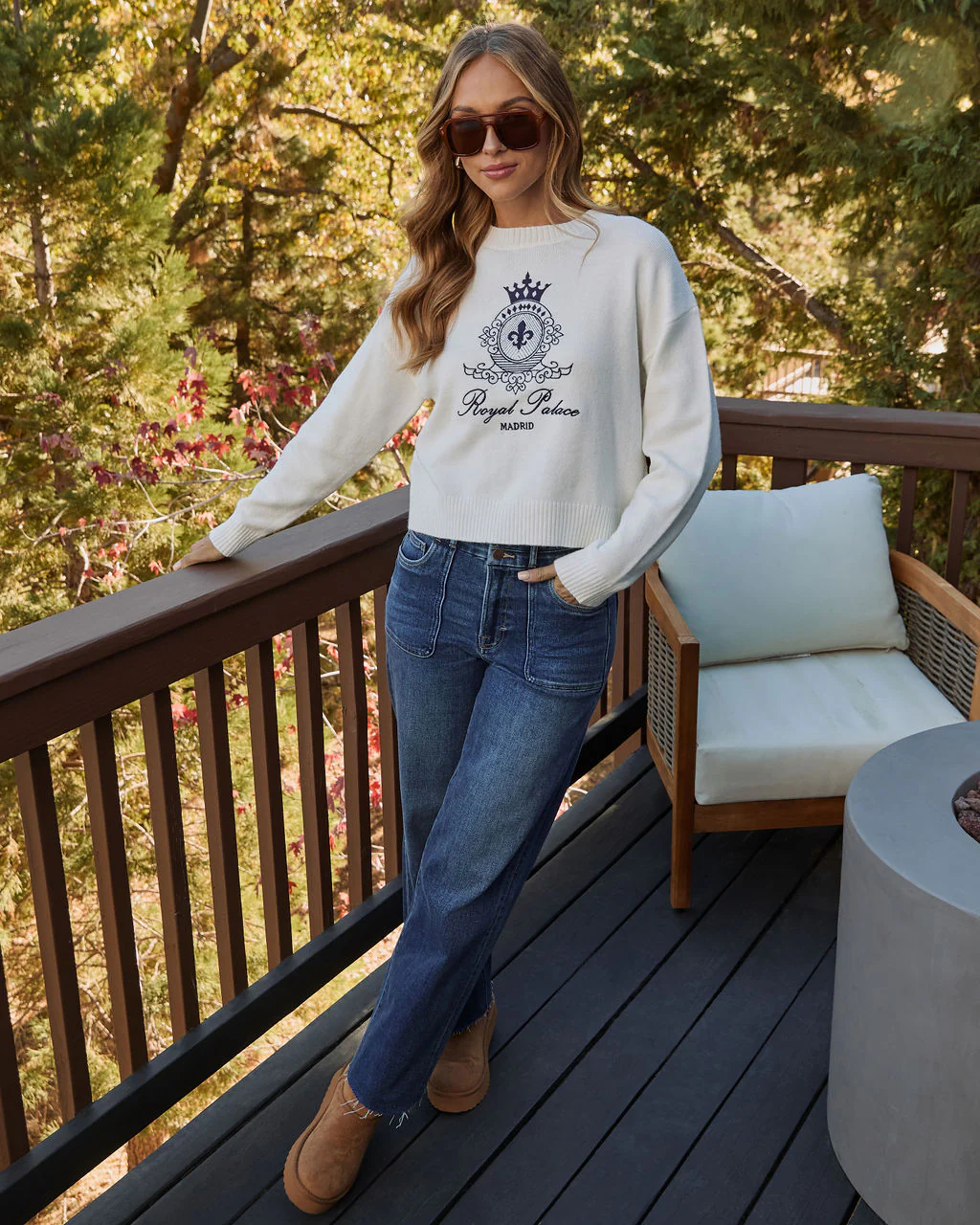 Keep By Me Raw Hem Dad Jeans - Image 3