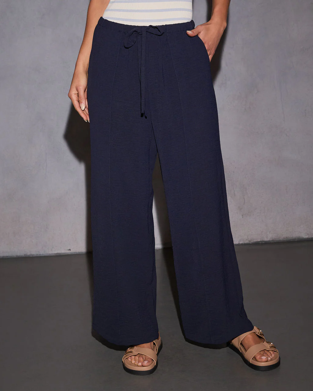 Keep It Cool Relaxed Straight Leg Pants - Image 11