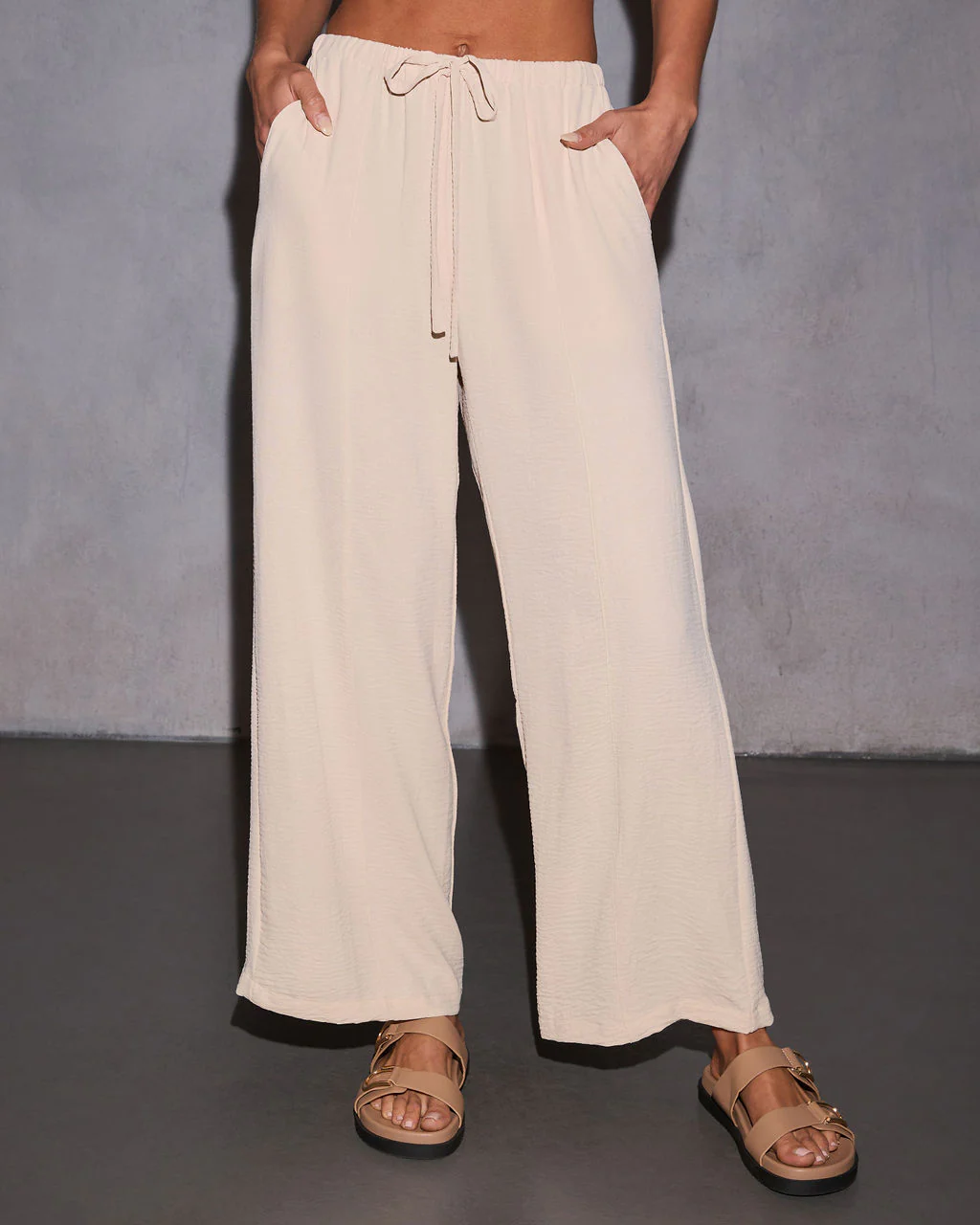 Keep It Cool Relaxed Straight Leg Pants - Image 2