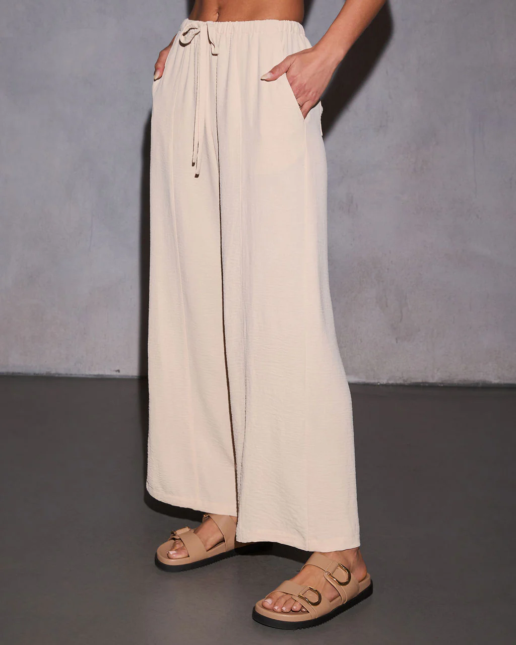 Keep It Cool Relaxed Straight Leg Pants - Image 3