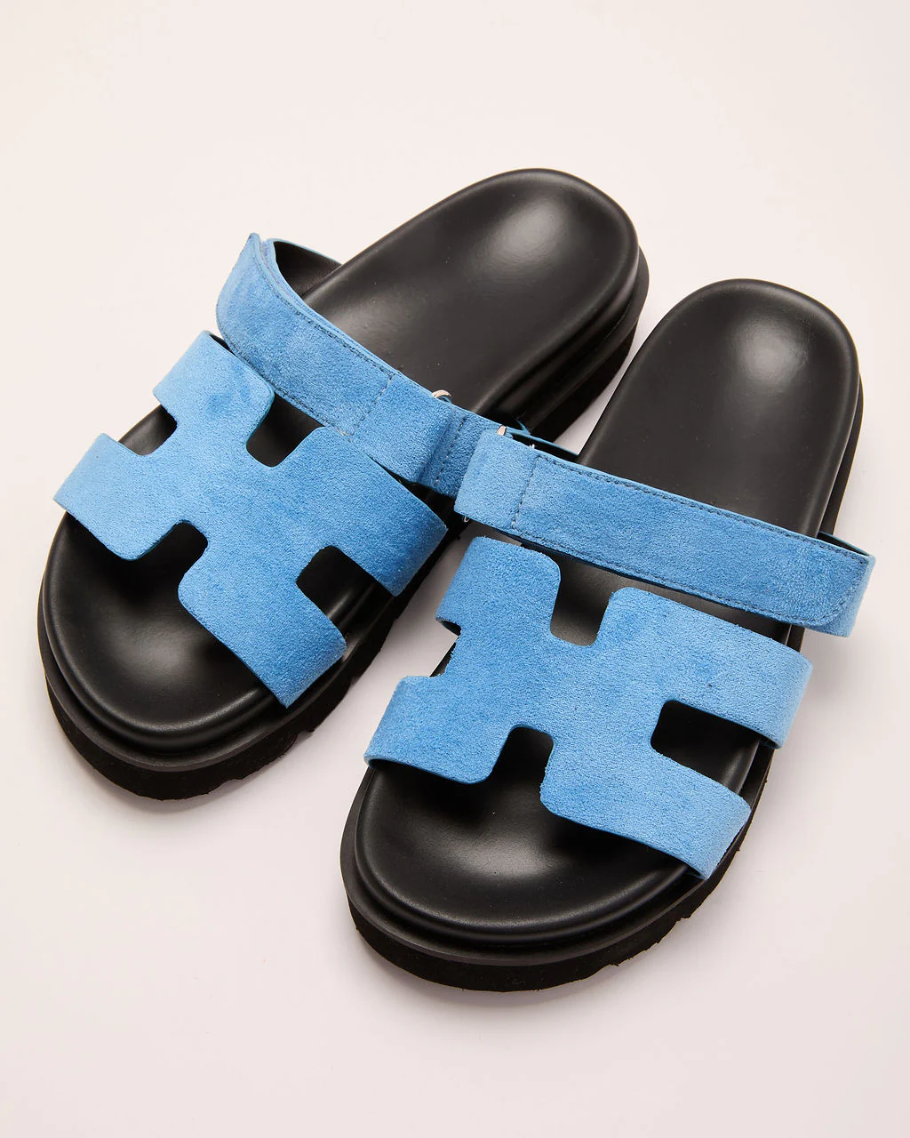 Kensington Faux Suede Platform Slides - Image 2