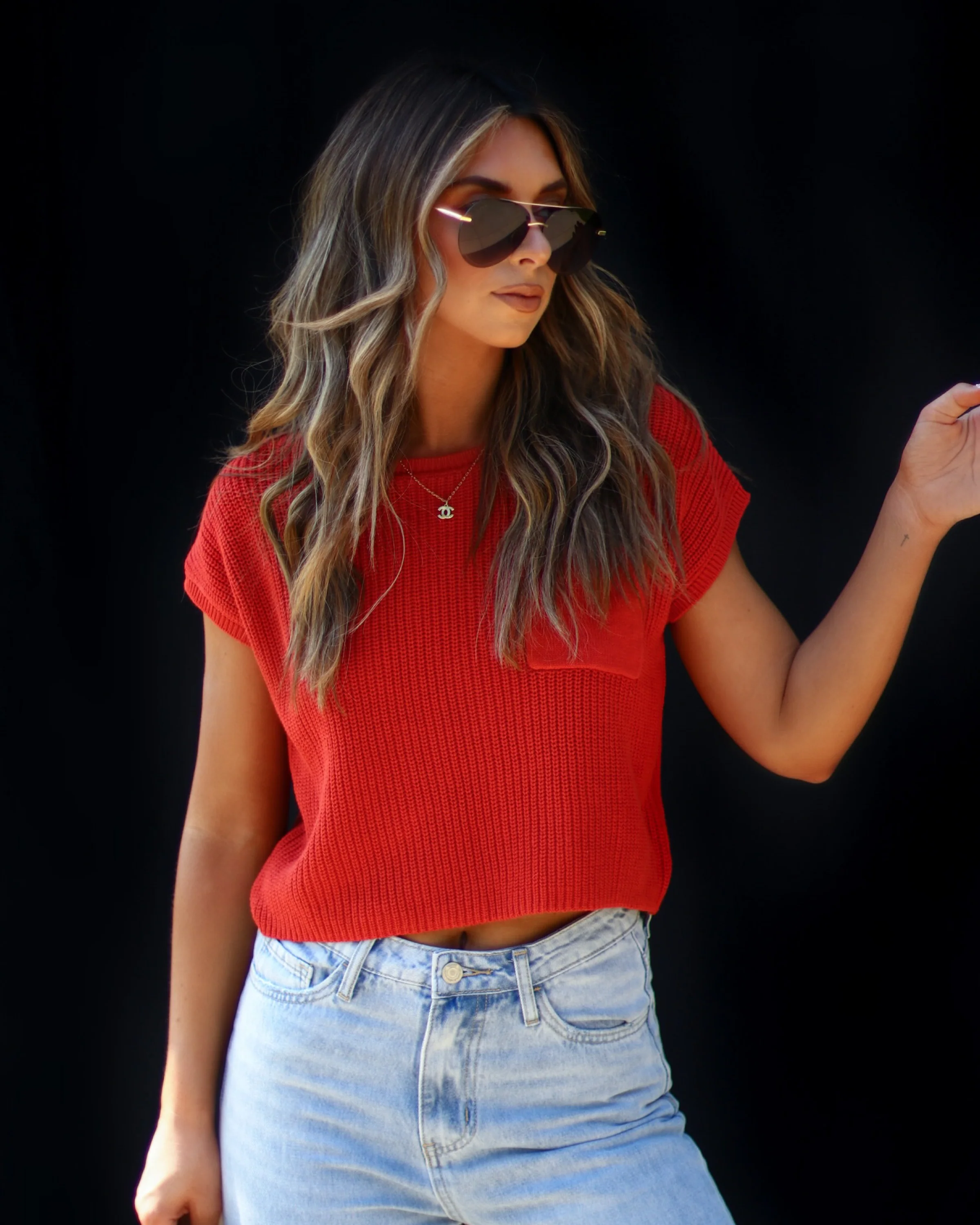 Kerry Relaxed Sweater Top - Image 36