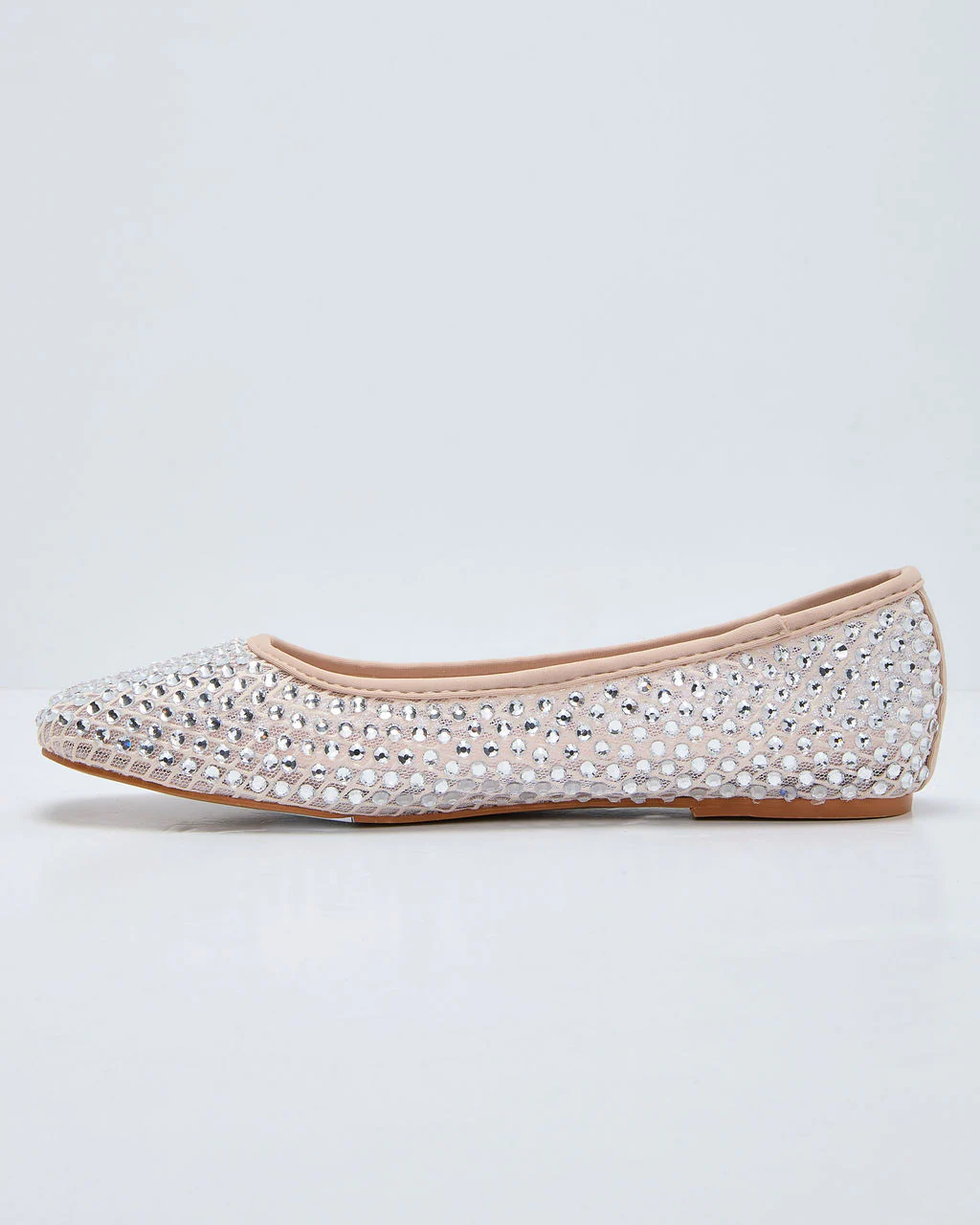 Khaie Rhinestone Mesh Flats - Image 4