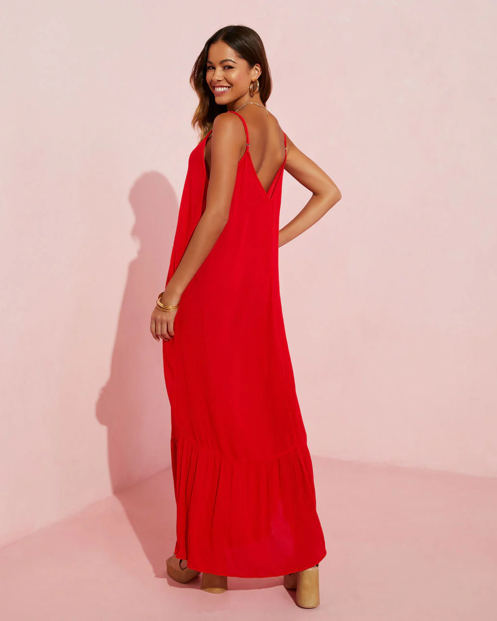 Kimonie Pocketed Maxi Dress - Image 4