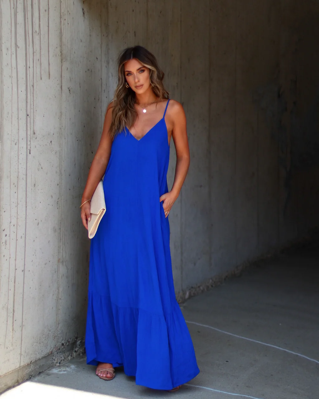 Kimonie Pocketed Maxi Dress - Image 7
