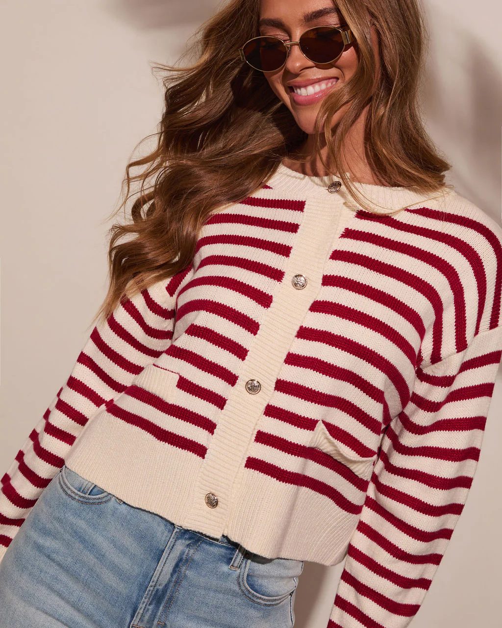 Kindred Coast Striped Knit Sweater - Image 6
