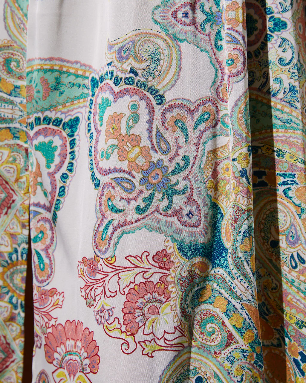 Korina Satin Printed Kimono Empire Waist Maxi Dress - Image 18