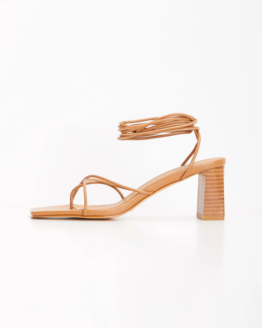 Kristyn Tie Up Block Heel - Image 3
