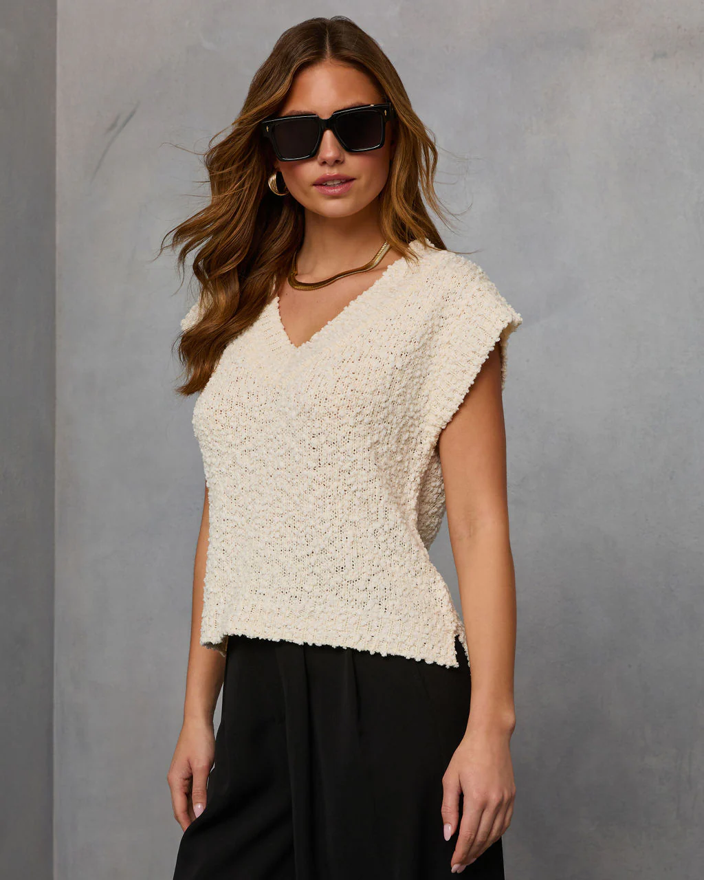 Kyana Sleeveless Sweater - Image 9