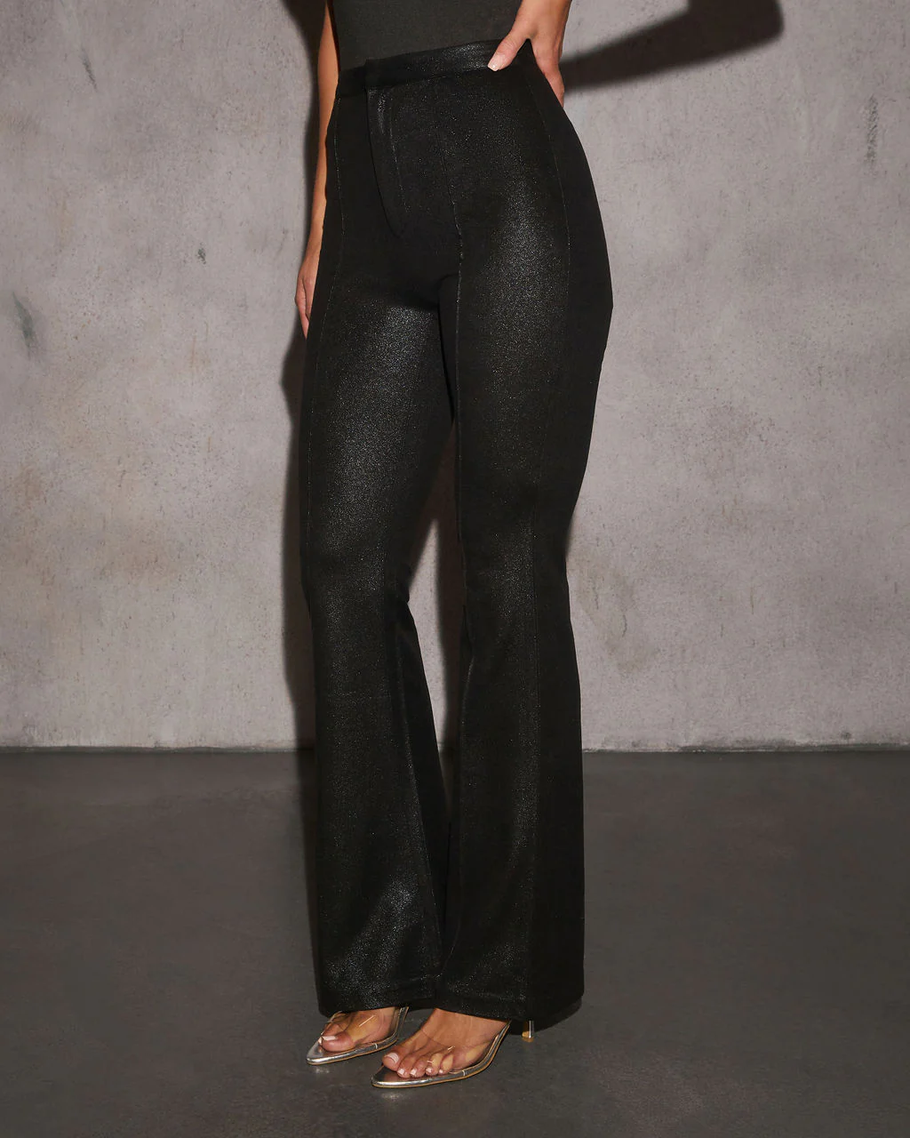 Kylie Faux Leather Pants - Image 3
