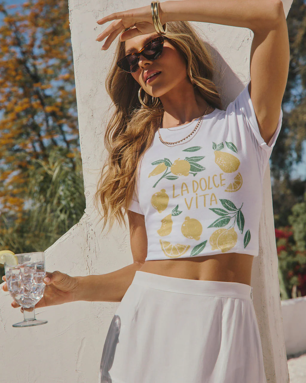 La Dolce Vita Lemon Short Sleeve Graphic Tee - Image 5