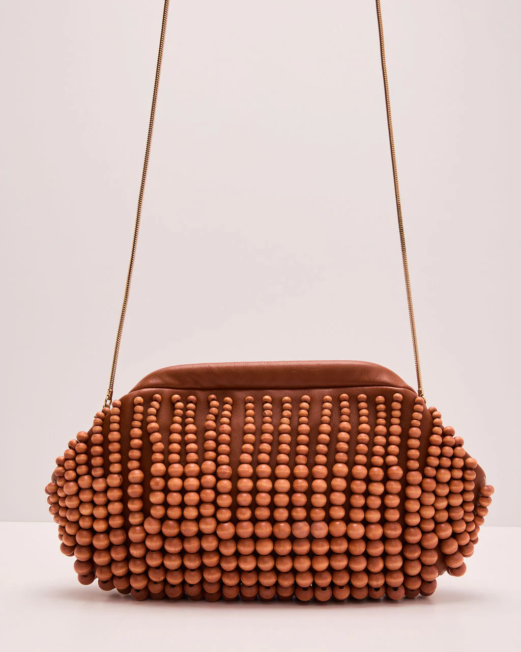 Lagoon Escape Wooden Beaded Clutch - Image 3