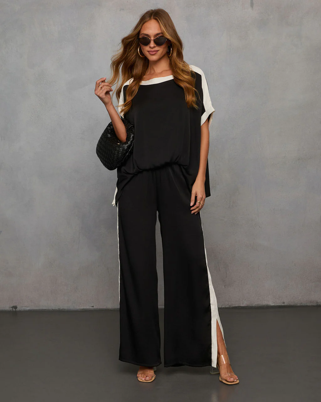 Lainey Contrast Trim Pants - Image 2