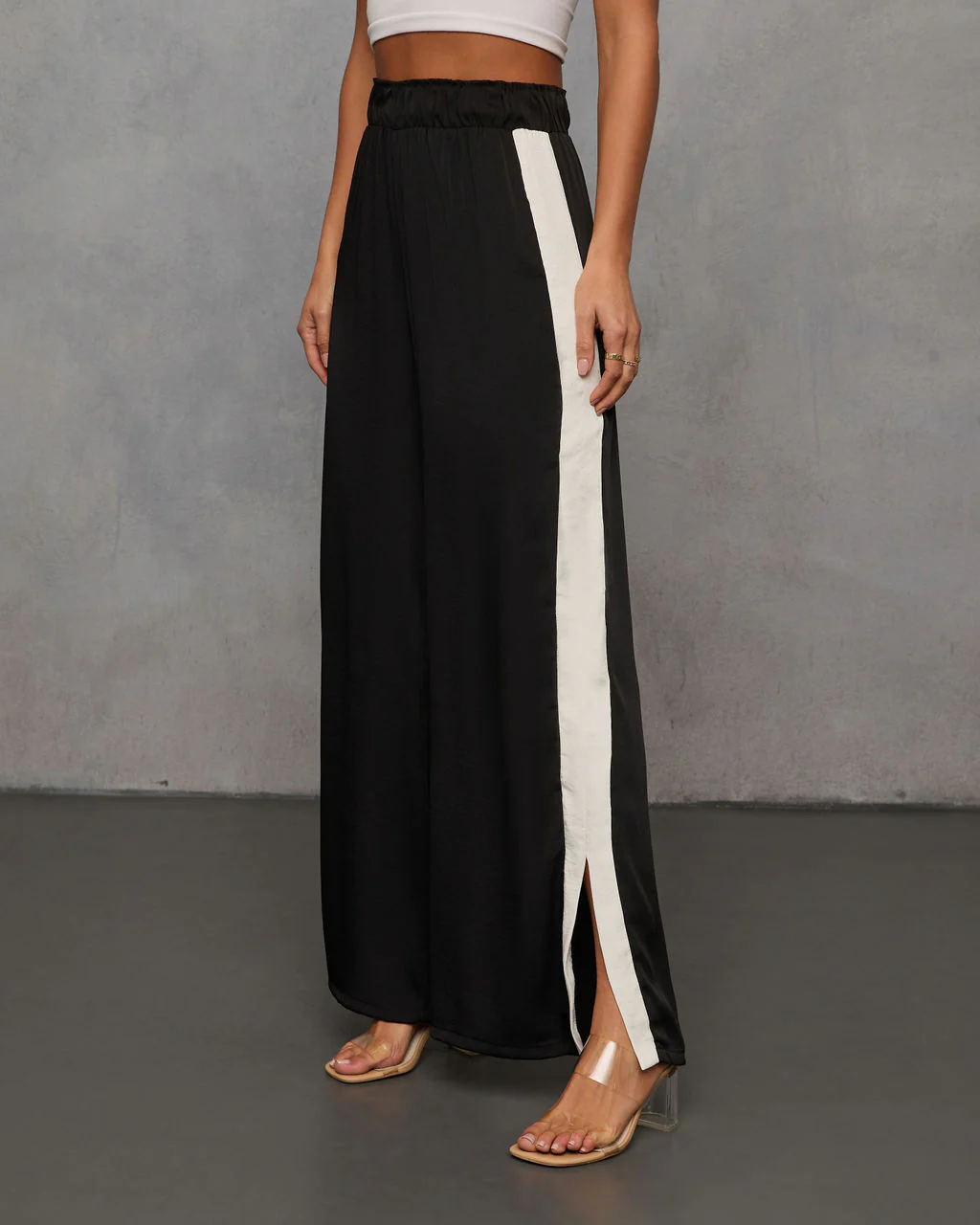 Lainey Contrast Trim Pants - Image 3