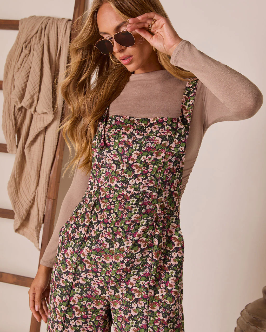 Laurel Muse Printed Overalls - Image 2