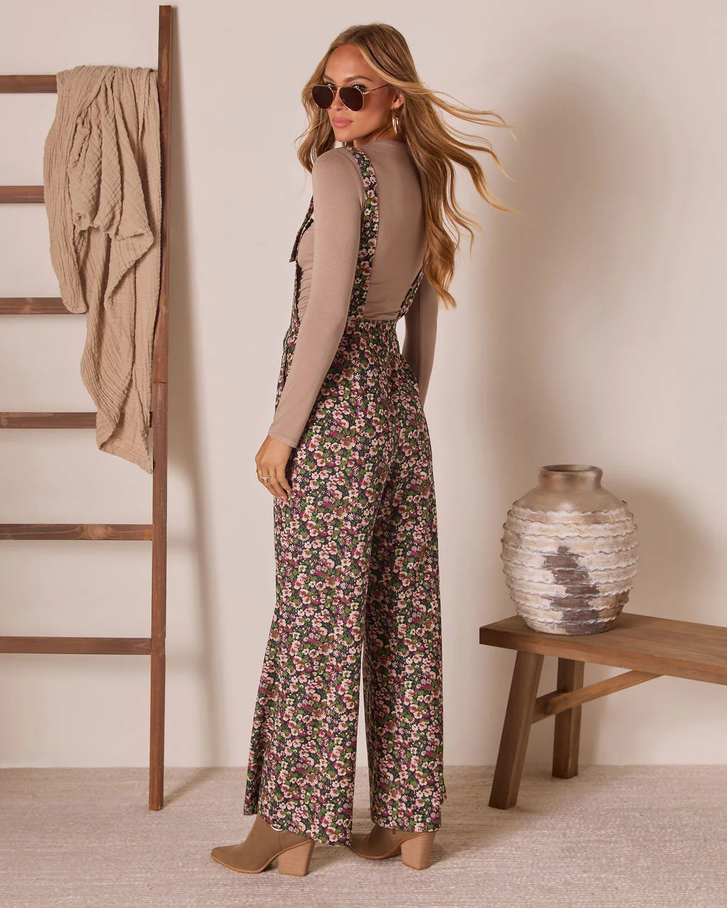 Laurel Muse Printed Overalls - Image 4